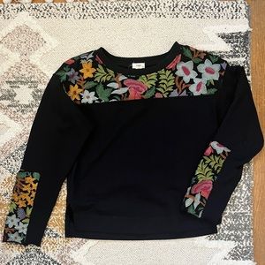 Anthropologie - Phoenix Embroidered Sweatshirt